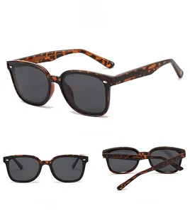 Detailed views of retro tortoiseshell polarized sunglasses with classic round frames