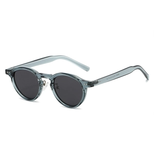 Vintage Round Polarized Sunglasses TR90 Retro Small Frame UV400 Protection Outdoor Trendy Eyewear For Men Women