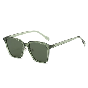 Retro Square Polarized Sunglasses TR90 Frame TAC Lens UV400 Protection Unisex Vintage Fashion Eyewear With Rivets