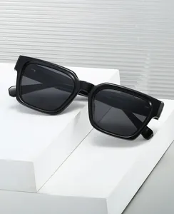Detailed close-up of black rectangular frames with model YX82344 temple markings