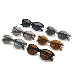 Chic cat-eye sunglasses collection in multiple colors with lightweight TR90 frames