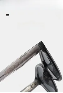 Détail de la branche de lunettes avec armature métallique ondulée et structure légère