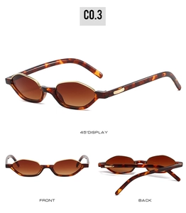 Three-view display of vintage tortoiseshell cat-eye sunglasses with gold metal accents