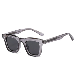 Polarized Sunglasses Square Large Frame Retro UV400 Protection PC Frame TAC Lens Durable Metal Hinge For Men Women