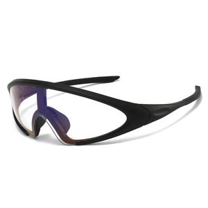 Photochromic Cycling Sunglasses UV400 PC Lens Anti Blue Light Sports Eyewear Wraparound For Men Women Outdoor