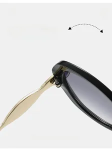 Close-up of durable metal hinges on vintage black frame glasses for long-lasting use