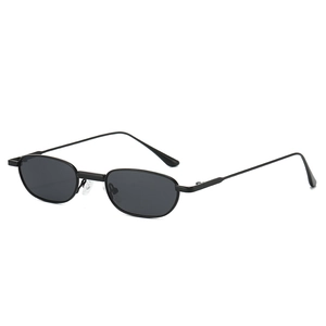 Retro Oval Polarized Sunglasses Copper Alloy Frame UV400 Protection Vintage Fashion Eyewear For Women Men