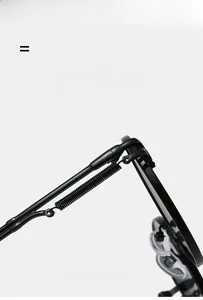Close-up of flexible metal spring hinge and temple design on round frame sunglasses