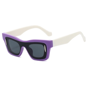 Retro Square Sunglasses PC Frame UV400 Protection Vintage Hip Hop Fashion Outdoor Eyewear For Men Women