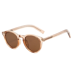 Retro Runde Polarisierte Sonnenbrille Damen Herren UV Schutz TAC Gläser Trendiger Leichter Rahmen Mode Outdoor
