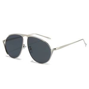Lunettes De Soleil Aviateur Monture Métallique Protection UV400 Rétro Mode Légères Pour Hommes Femmes Extérieur
