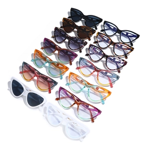 Fashionable butterfly frame sunglasses for men and women in various trendy colors