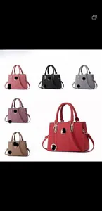 Detailed view of large women handbag available in multiple colors with size L30cm x W13cm x H20cm