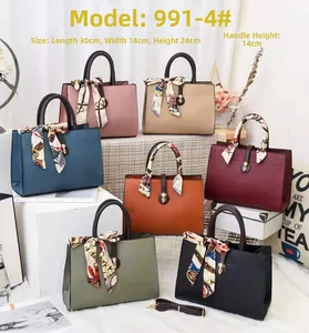 Spécifications de taille et sept couleurs de ce sac à main élégant en similicuir pour femmes