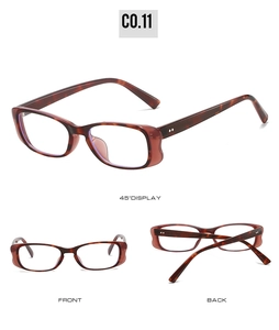 Drei-Sichten-Display der Vintage-Schildpatt-Sonnenbrille mit Metallnieten