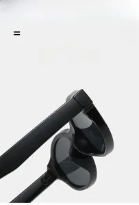 Detail view of high-elastic black sunglass frame joints with smooth texture finish