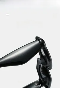 Detail of lightweight super elastic black frame highlighting high flexible material texture