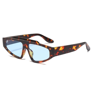 Irregular Large Frame Sunglasses UV400 Protection PC Material Retro Y2K Fashion Trendy Eyewear For Men Women