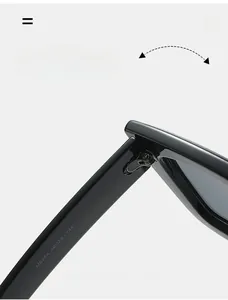 Detail of durable texture hinge and M6254 specifications on vintage sunglasses