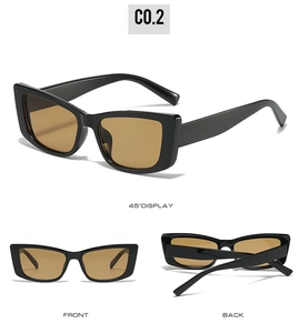 Detailed multi-angle views of y2k leopard print sunglasses with dark brown lenses