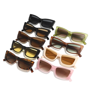 Variety of Y2K leopard and colorful full-frame UV protection sunglasses in multiple tones