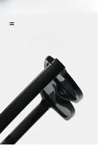 Detail showing high-quality PC frame hinges and integrated nose pads of the sunglasses