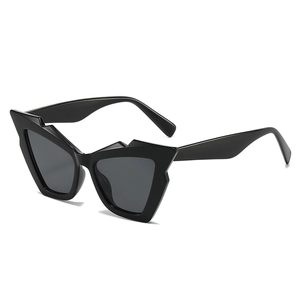 Cat Eye Sunglasses Geometric PC Frame UV400 Protection Y2K Trendy Fashion Eyewear For Men Women Outdoor Party
