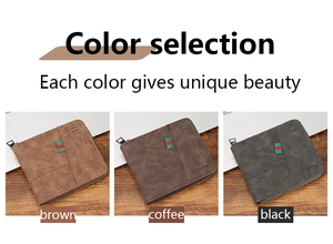 Detailed comparison of brown coffee and black leather men wallets with zipper closure