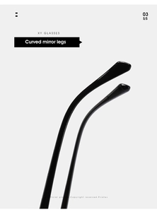 Detail view of glossy TR90 curved mirror legs and anti-slip tips for polarized sunglasses