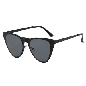 Fashion Cat Eye Sunglasses PC Metal Frame UV400 Protection Retro Vintage Style Unisex Outdoor Travel Eyewear