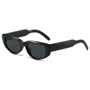 Retro Cat Eye Sunglasses UV400 Protection PC Frame AC Lenses Wide Temples Vintage Oval Eyewear For Women Men Travel Party