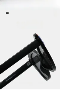 Macro detail of the metal hinge and frame specifications of cat-eye sunglasses