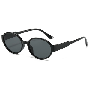 Retro Oval Sunglasses Vintage PC Metal Frame UV400 Protection Outdoor Travel Fashion Eyewear For Men Women