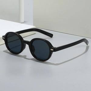 Retro Rundgestell Sonnenbrille PC Material UV400 Schutz Vintage Mode Brillen Männer Frauen Reise Outdoor