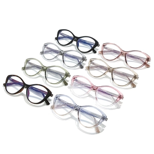 Cat eye sunglasses frames for women in multiple colors including black and leopard