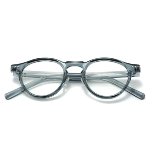 Retro Round Eyeglass Frames TR90 Lightweight Optical Glasses Vintage Clear Lens Eyewear For Men Women Trendy
