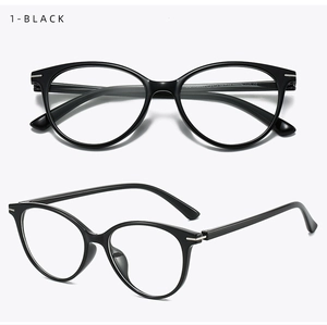 Detailed views of black TR90 full-rim eyeglasses with silver metal accents and sleek finish