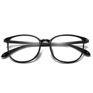 Retro Round Frame Anti Blue Light Glasses Ultra Light TR90 Titanium Alloy Optical Eyewear For Men Women Fashion