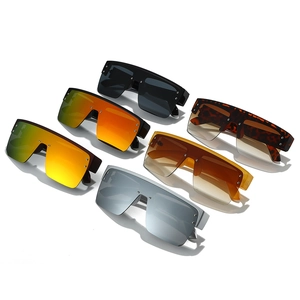 Oversized trendy square sports sunglasses with rivet detail in various stylish colors