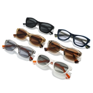 Modern cat-eye sunglasses collection in multiple colors with high-quality acetate frames