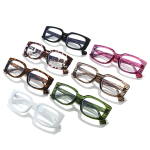 Modern rectangular square frames collection in various colors like tortoise and black