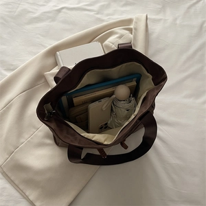 Grand sac fourre-tout léopard spacieux pour tablettes livres et accessoires