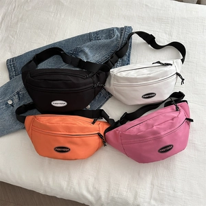 Borsa da Petto Leggera in Nylon da Donna Marsupio Casual Minimalista Borsa a Tracolla Sportiva in Tessuto Oxford