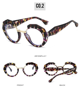 Detailed views of retro tortoiseshell round glasses frame with gold metal nose bridge and hinges
