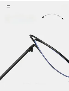 Detailed close-up of high-strength durable metal hinge on black matte glasses frame