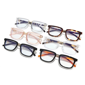 Vintage steampunk rectangle sunglasses collection in various colors with metal bridge detail
