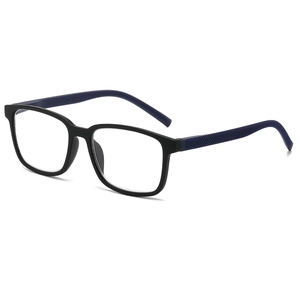 Anti-Blaulicht Lesebrille Für Damen Herren Erwachsene Leichter PC-Rahmen AC-Harzlinse Quadratische Brille Mode Business Lesebrillen