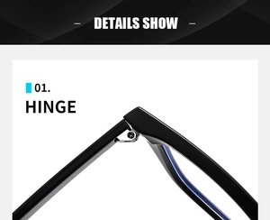 Macro view of sturdy metal hinge detail on these cat-eye stylish eyewear frames