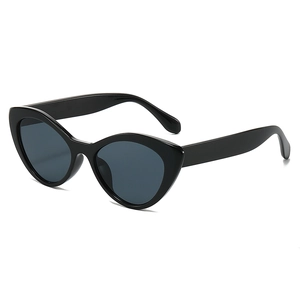 Trendy Cat Eye Sunglasses For Women Retro PC Frame UV400 Protection Fashion Face Slimming Sunshade Eyewear Outdoor Travel