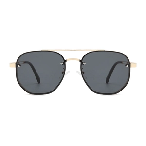 Steampunk Sunglasses Metal Frame Retro Vintage Square Side Shield UV Protection Unisex Fashion Eyewear Accessory